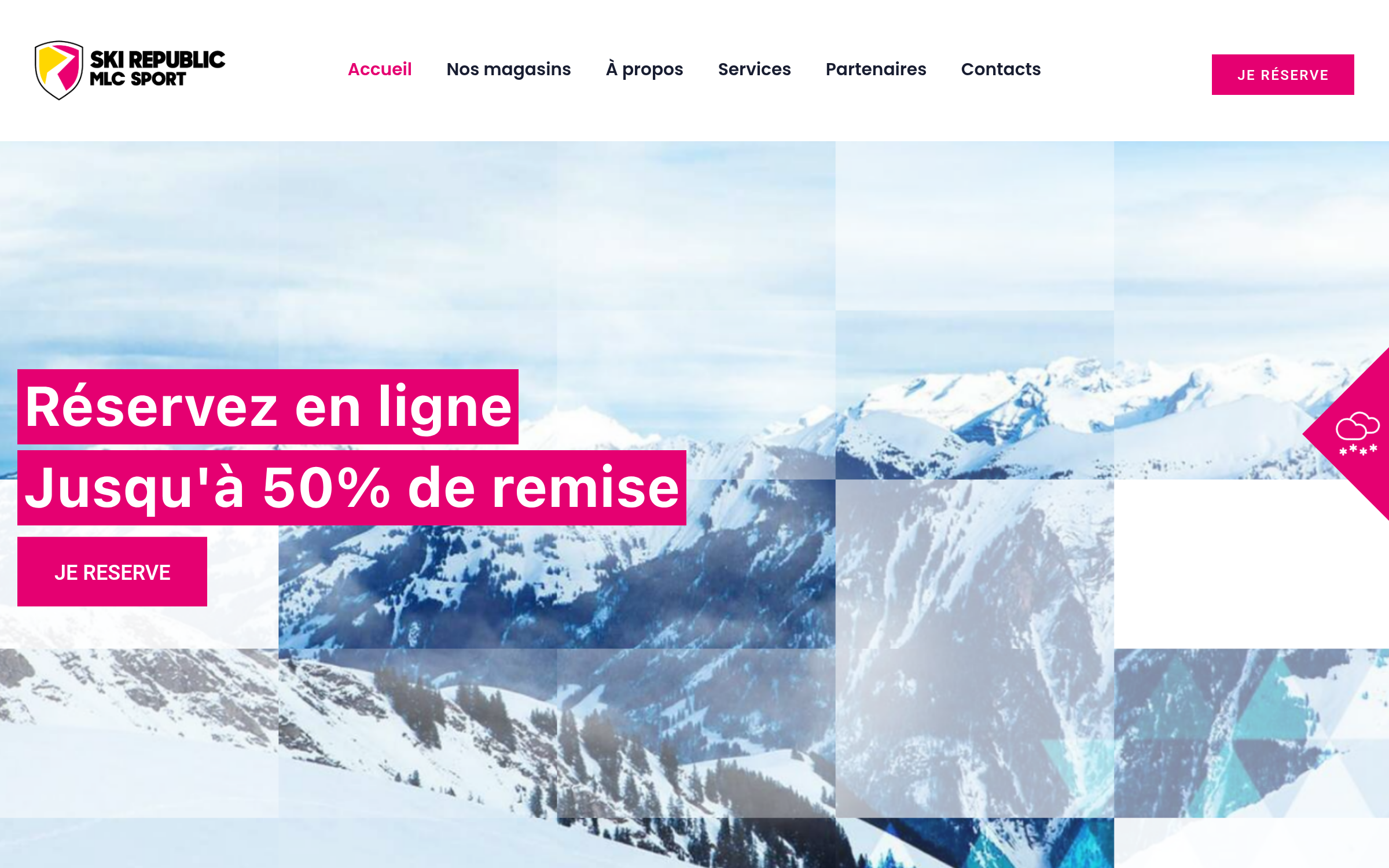 Montchavin Sport - E-commerce Location Ski