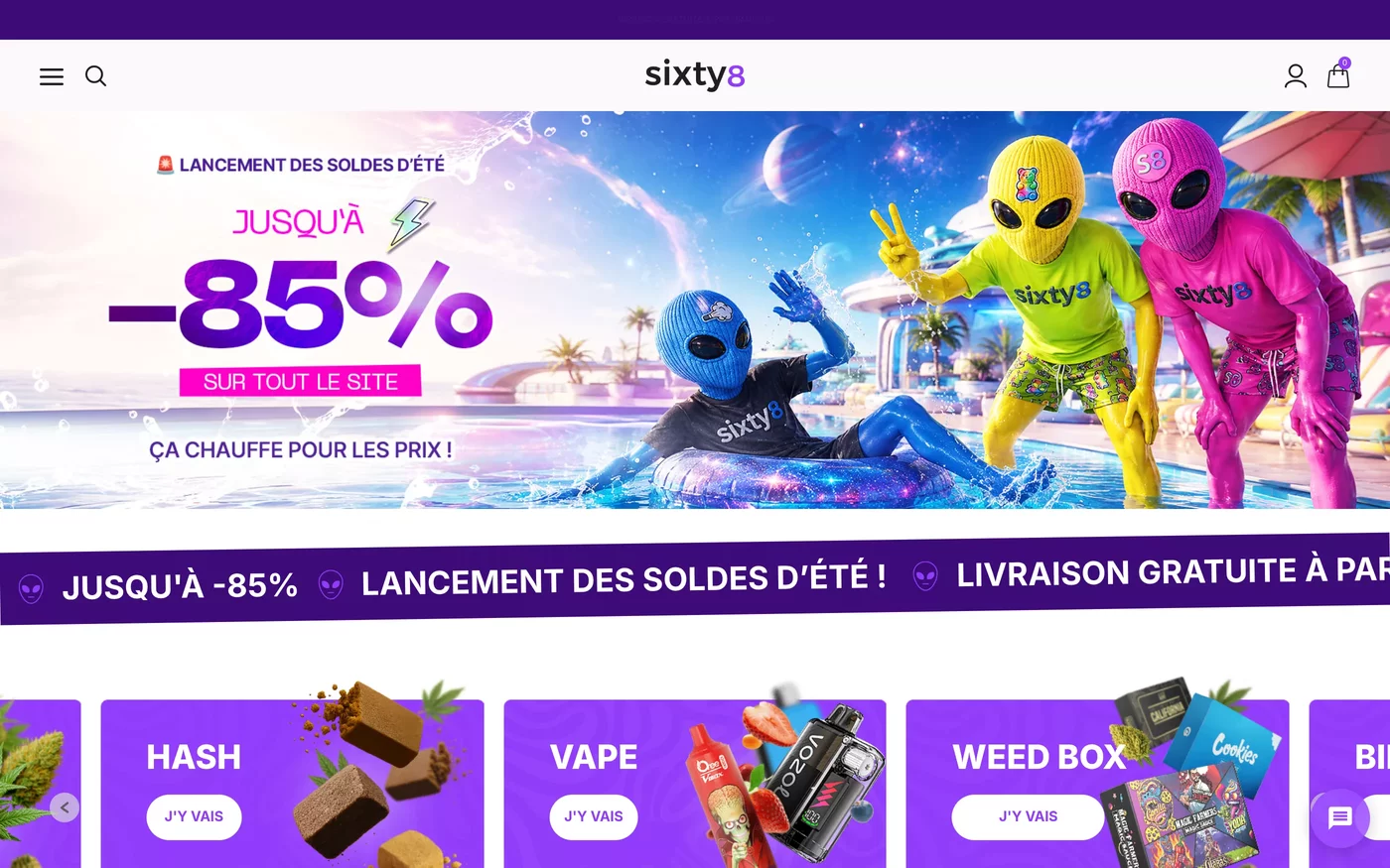Sixty8 - E-commerce & Gestion Groupe