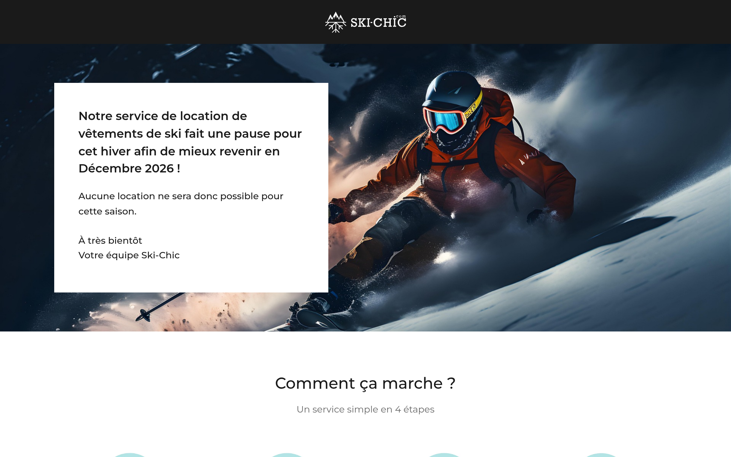 Ski Chic - E-commerce Mode Ski