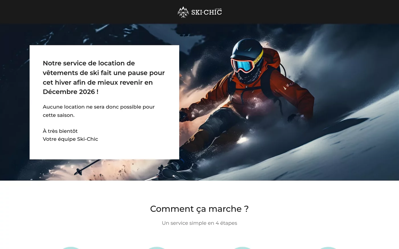 Ski Chic - E-commerce Mode Ski