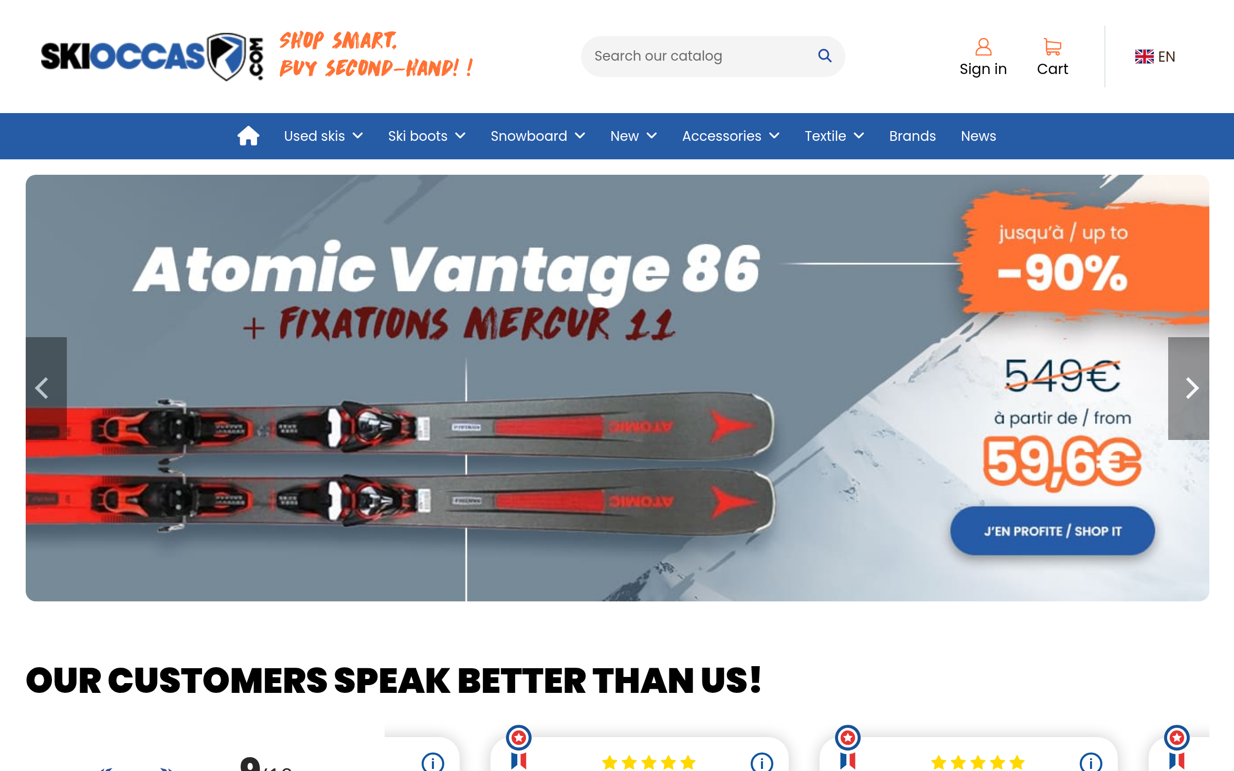 Skioccas - Marketplace Occasion